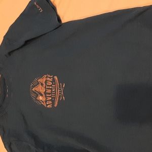 this is a barely worn, LL Bean  short sleeve. thick material, not that thin